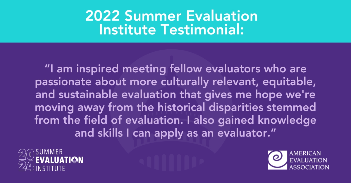 About Summer Evaluation Institute